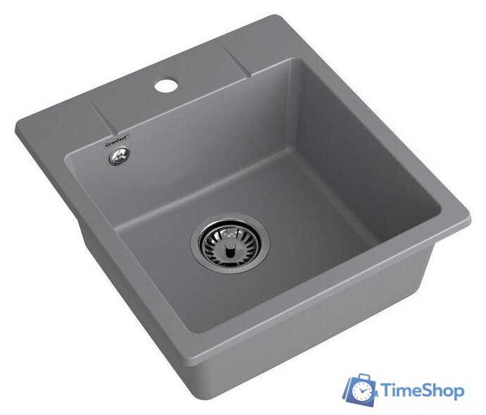 Кухонная мойка GranFest Urban GF-UR-245 (темно-серый) - Изображение №2 — Интернет-магазин Time-Shop