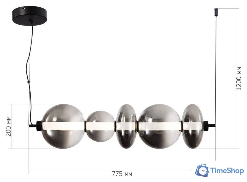 Подвесная люстра ST Luce SL6119.413.40 - Изображение №5 — Интернет-магазин Time-Shop