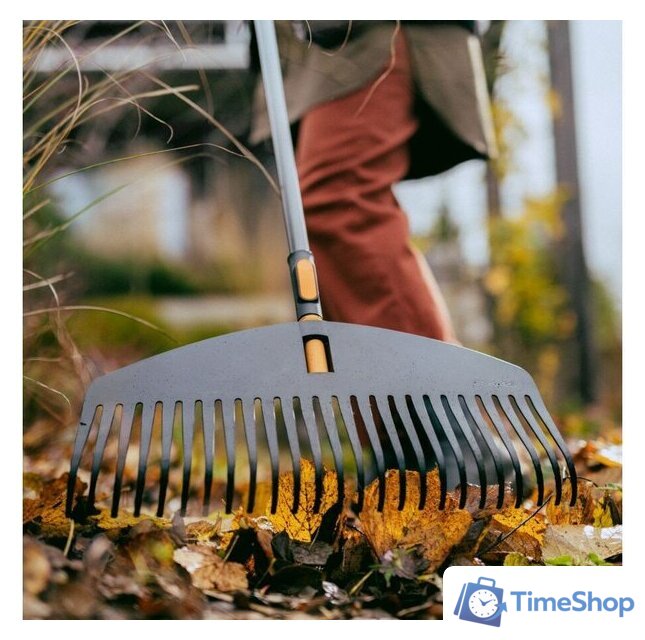 Грабли веерные Fiskars 1080673 - Изображение №7 — Интернет-магазин Time-Shop