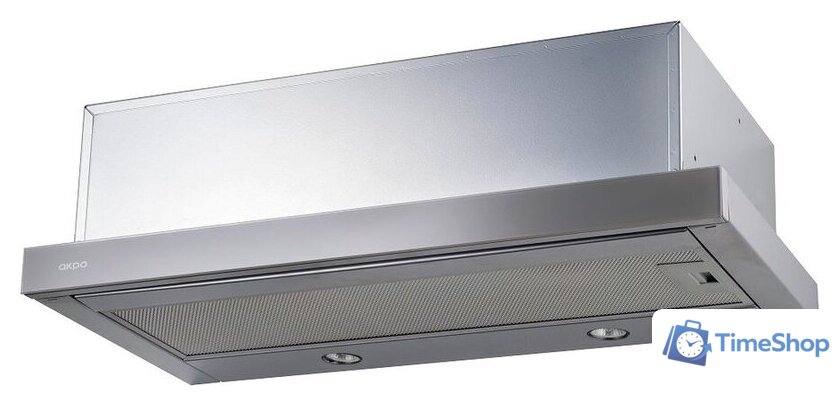 Кухонная вытяжка Akpo Light eco glass 60 WK-7 (серый) - Изображение №1 — Интернет-магазин Time-Shop