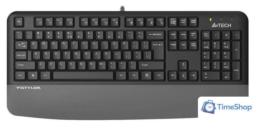 Клавиатура A4Tech Fstyler FK20 (темно-серый) - Изображение №2 — Интернет-магазин Time-Shop