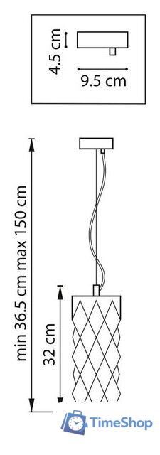 Припотолочная люстра Lightstar Limpio 722034 - Изображение №6 — Интернет-магазин Time-Shop