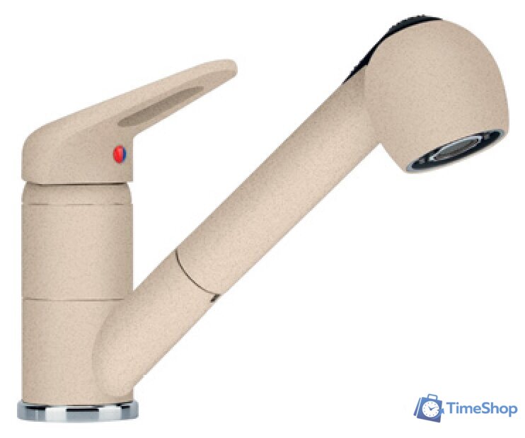 Смеситель Franke Novara-Plus Pull Out 115.0470.665 (бежевый) - Изображение №1 — Интернет-магазин Time-Shop