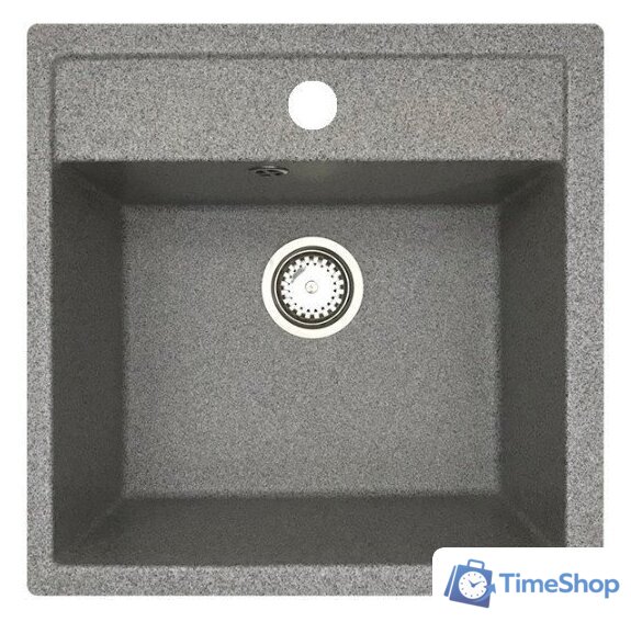 Кухонная мойка БелЭворс Rio + смеситель W74004-9 + дозатор L405-1 (серый/сатин) - Изображение №2 — Интернет-магазин Time-Shop