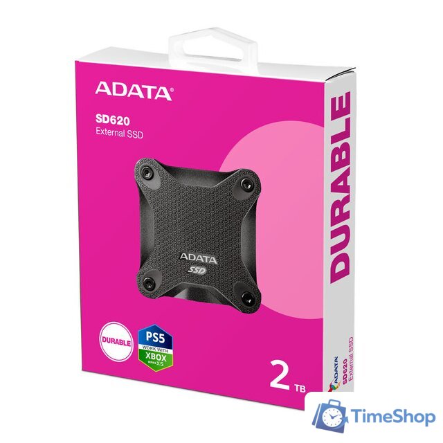 Внешний накопитель ADATA SD620 2TB SD620-2TCBK - Изображение №6 — Интернет-магазин Time-Shop