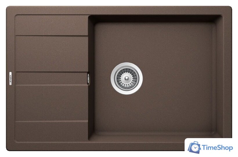 Кухонная мойка Schock Optima 60D Max Cristalite (мокка) - Изображение №1 — Интернет-магазин Time-Shop