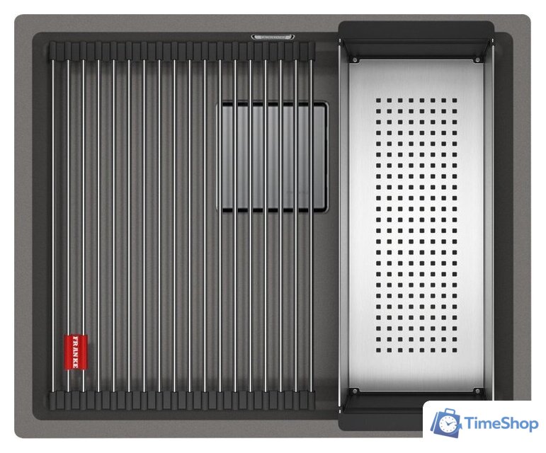 Кухонная мойка Franke Kanon KNG 110-52 125.0528.615 (каменный серый) - Изображение №1 — Интернет-магазин Time-Shop