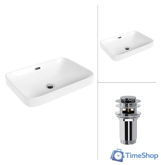 Умывальник Lauter 21441A + клапан 21190CH - Изображение №1 — Интернет-магазин Time-Shop