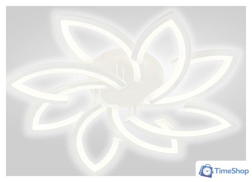 Припотолочная люстра Aitin Pro C9045/4+4 (белый) - Изображение №1 — Интернет-магазин Time-Shop