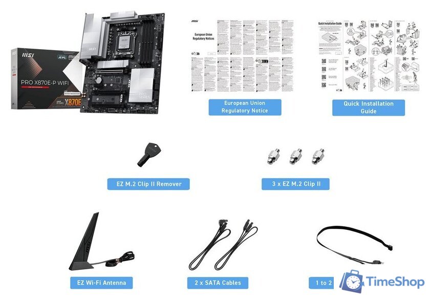 Материнская плата MSI Pro X870E-S Evo WiFi - Изображение №6 — Интернет-магазин Time-Shop