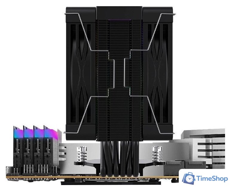 Кулер для процессора A4Tech Bloody BD-AC230-ARGB1 (черный) - Изображение №8 — Интернет-магазин Time-Shop