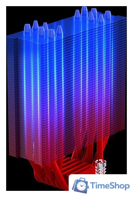 Кулер для процессора A4Tech Bloody BD-AC230-ARGB1 (черный) - Изображение №11 — Интернет-магазин Time-Shop