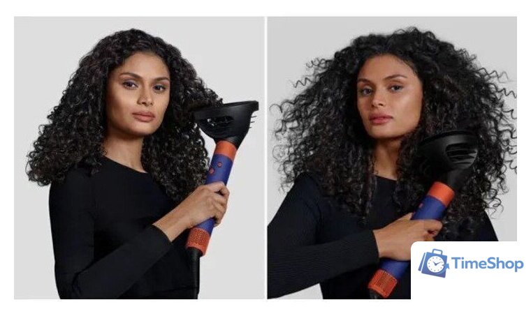 Фен-стайлер Dyson Airwrap Complete Long HS08 i.d. Diffuser (евровилка, яшмовая слива) - Изображение №3 — Интернет-магазин Time-Shop