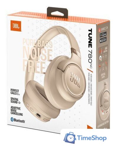Наушники JBL Tune 780NC (бежевый) - Изображение №10 — Интернет-магазин Time-Shop