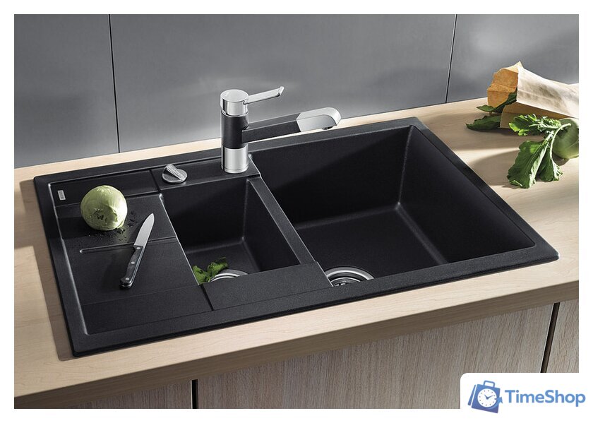 Кухонная мойка Blanco Metra 6 S Compact 513473 (антрацит) - Изображение №2 — Интернет-магазин Time-Shop