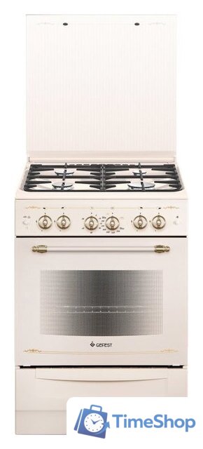 Кухонная плита GEFEST 6100-02 0182 (чугунные решетки) - Изображение №1 — Интернет-магазин Time-Shop