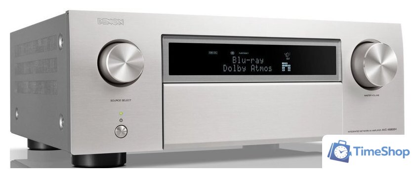 AV ресивер Denon AVC-X6800H (серебристый) - Изображение №2 — Интернет-магазин Time-Shop