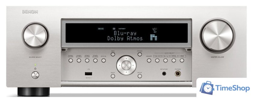 AV ресивер Denon AVC-X6800H (серебристый) - Изображение №4 — Интернет-магазин Time-Shop