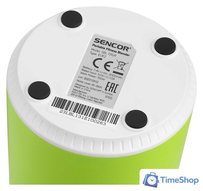 Портативный блендер Sencor SBL 131GR - Изображение №6 — Интернет-магазин Time-Shop