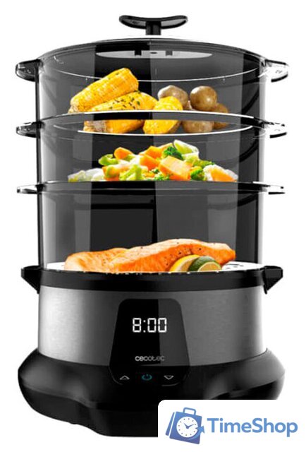 Пароварка Cecotec Vapovita 3000 Pro 3254 - Изображение №1 — Интернет-магазин Time-Shop