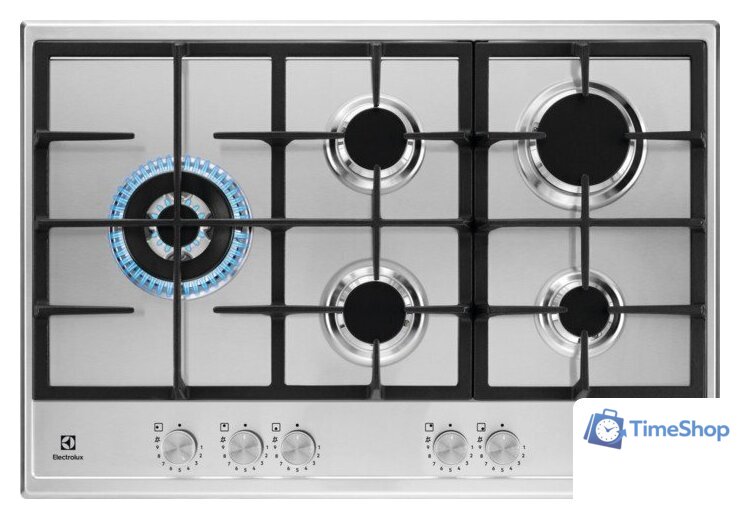 Варочная панель Electrolux KGS75662SX - Изображение №1 — Интернет-магазин Time-Shop