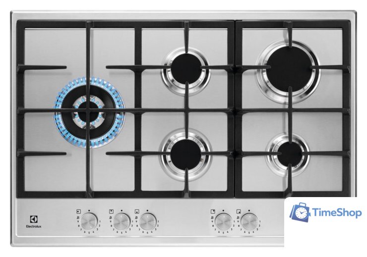 Варочная панель Electrolux KGS75662SX - Изображение №1 — Интернет-магазин Time-Shop