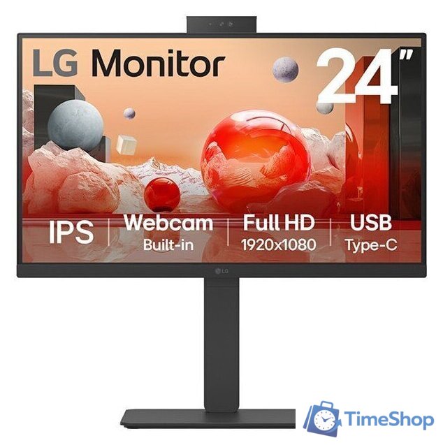 Монитор LG 24BA850-B - Изображение №1 — Интернет-магазин Time-Shop