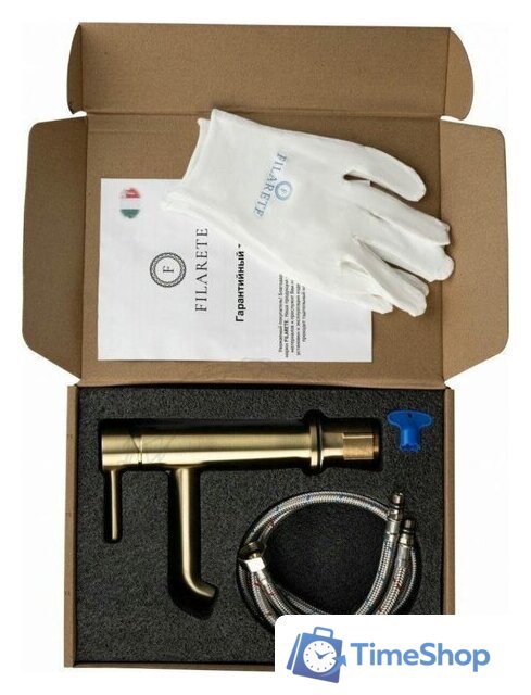 Смеситель Filarete Roun FL5020 (матовое золото) - Изображение №13 — Интернет-магазин Time-Shop