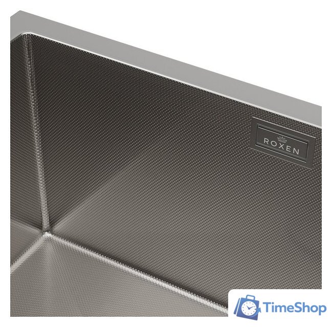 Кухонная мойка Roxen Uno 560210-54-GR сатин/текстурная (с ролл-матом и дозатором) - Изображение №14 — Интернет-магазин Time-Shop