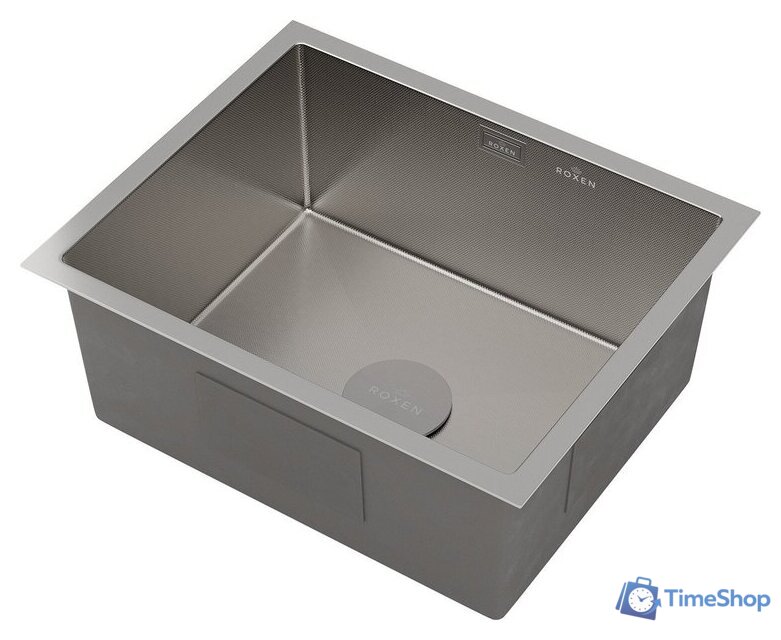 Кухонная мойка Roxen Uno 560210-54-GR сатин/текстурная (с ролл-матом и дозатором) - Изображение №11 — Интернет-магазин Time-Shop