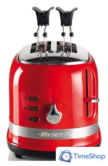Тостер Ariete Moderna Rosso 149 (красный) - Изображение №2 — Интернет-магазин Time-Shop