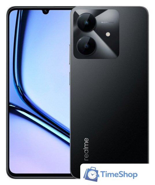 Телефон Realme Note 60x RMX3938 4GB/128GB (черный) - Изображение №2 — Интернет-магазин Time-Shop