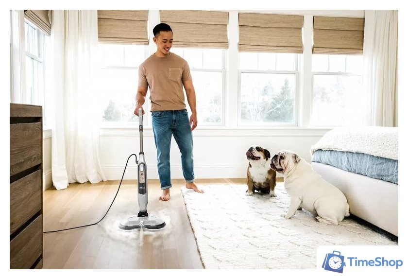 Паровая швабра Shark Steam & Scrub S8201EU - Изображение №8 — Интернет-магазин Time-Shop