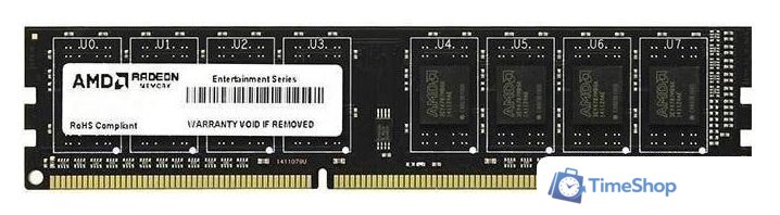 Оперативная память AMD Radeon R5 Entertainment 8GB DDR3 PC3-12800 R538G1601U2SL-U - Изображение №1 — Интернет-магазин Time-Shop