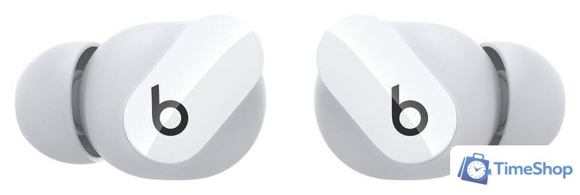 Наушники Beats Studio Buds (белый) - Изображение №2 — Интернет-магазин Time-Shop