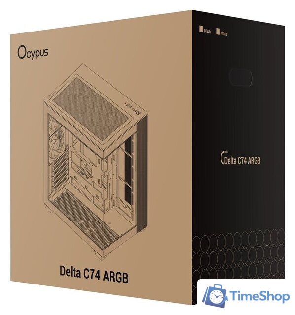 Корпус Ocypus Delta C74 BK ARGB - Изображение №13 — Интернет-магазин Time-Shop