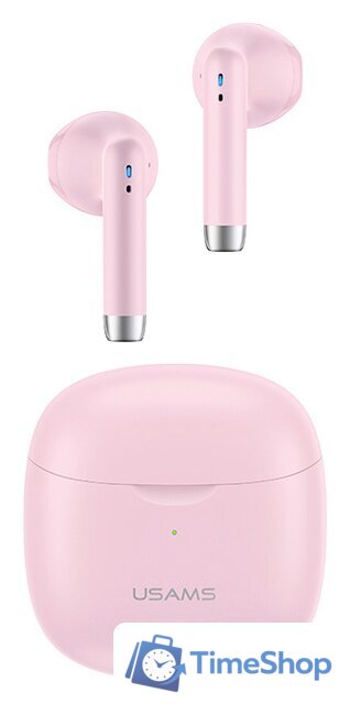 Наушники Usams IA04 (розовый) - Изображение №1 — Интернет-магазин Time-Shop