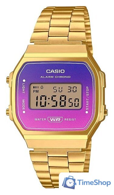 Наручные часы Casio Vintage A168WERG-2A - Изображение №1 — Интернет-магазин Time-Shop