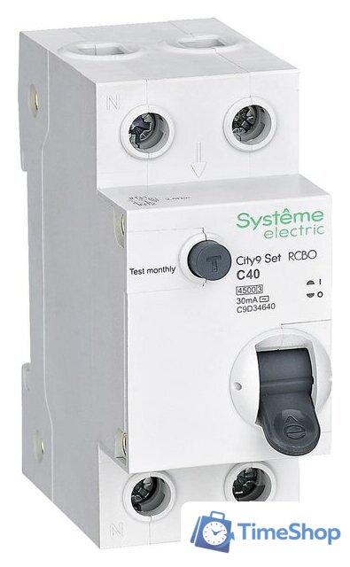 Дифференциальный автомат Systeme Electric C9D34640 - Изображение №1 — Интернет-магазин Time-Shop