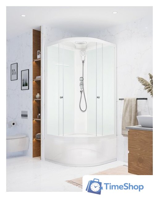 Душевая кабина Domani-Spa Delight Slim 88 High DS01DS88HWM00 - Изображение №4 — Интернет-магазин Time-Shop