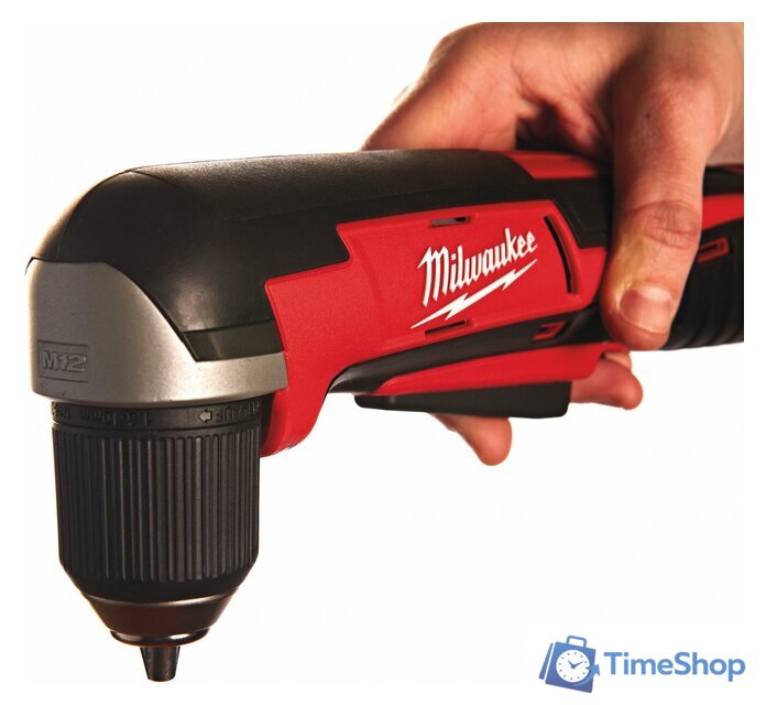 Угловая дрель Milwaukee C12 RAD-202B 4933441215 (с 2-мя АКБ) - Изображение №3 — Интернет-магазин Time-Shop