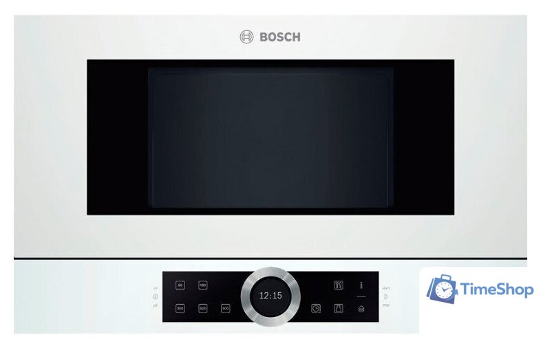 Микроволновая печь Bosch BFR634GW1 - Изображение №1 — Интернет-магазин Time-Shop