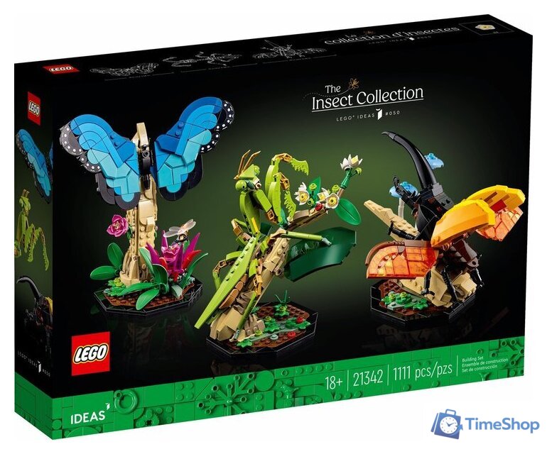 Конструктор LEGO Ideas 21342 Коллекция насекомых - Изображение №1 — Интернет-магазин Time-Shop