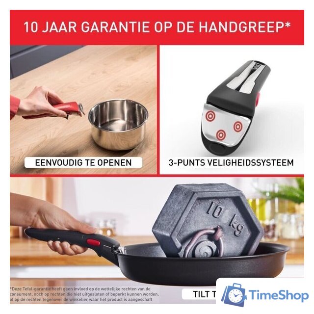 Набор сковород Tefal Ingenio Emotion L8968445 - Изображение №5 — Интернет-магазин Time-Shop
