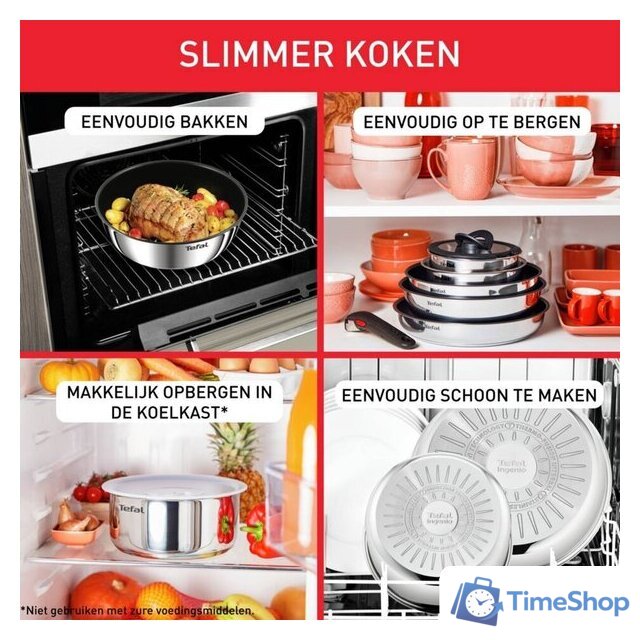 Набор сковород Tefal Ingenio Emotion L8968445 - Изображение №4 — Интернет-магазин Time-Shop
