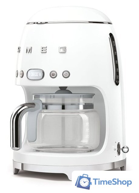Капельная кофеварка Smeg DCF02WHEU - Изображение №3 — Интернет-магазин Time-Shop