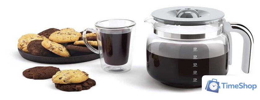 Капельная кофеварка Smeg DCF02WHEU - Изображение №8 — Интернет-магазин Time-Shop