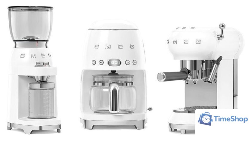 Капельная кофеварка Smeg DCF02WHEU - Изображение №9 — Интернет-магазин Time-Shop