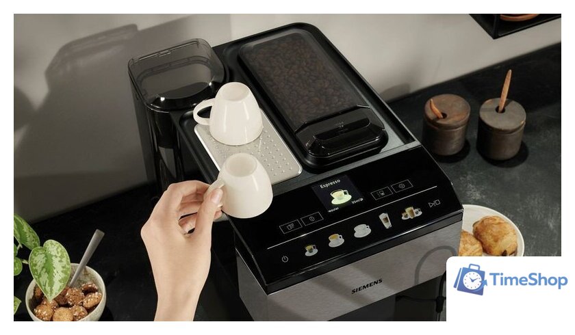 Кофемашина Siemens EQ500 TP517R03 - Изображение №3 — Интернет-магазин Time-Shop