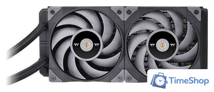 Система жидкостного охлаждения для процессора Thermaltake Toughliquid Ultra 240 CL-W322-PL12GM-B - Изображение №2 — Интернет-магазин Time-Shop